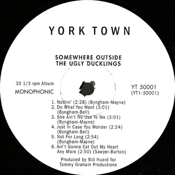 the Ugly Ducklings - Somewhere Outside (LP, RE, Mint (M))