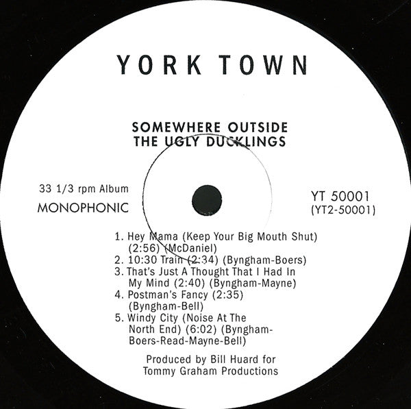 the Ugly Ducklings - Somewhere Outside (LP, RE, Mint (M))