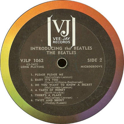 The Beatles - Introducing The Beatles (LP, Stereo, Unofficial)(Very Good (VG))