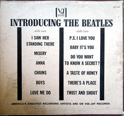 The Beatles - Introducing the Beatles (LP, Album, Unofficial, Very Good Plus (VG+))