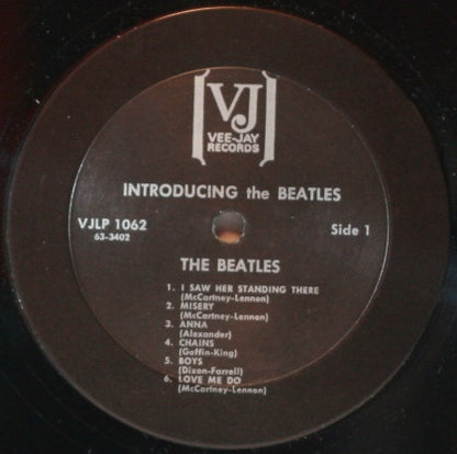 The Beatles - Introducing the Beatles (LP, Album, Unofficial, Very Good Plus (VG+))