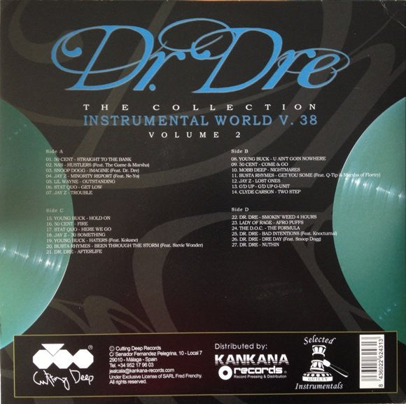 Dr. Dre - Instrumental World V.38 Volume 2 (LP, Unofficial, Very Good Plus (VG+))