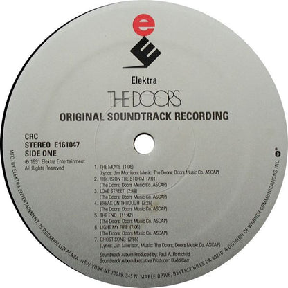 The Doors - The Doors (An Oliver Stone Film / Music From The Original Motion Picture) (LP, Comp, Club) (Very Good Plus (VG+))