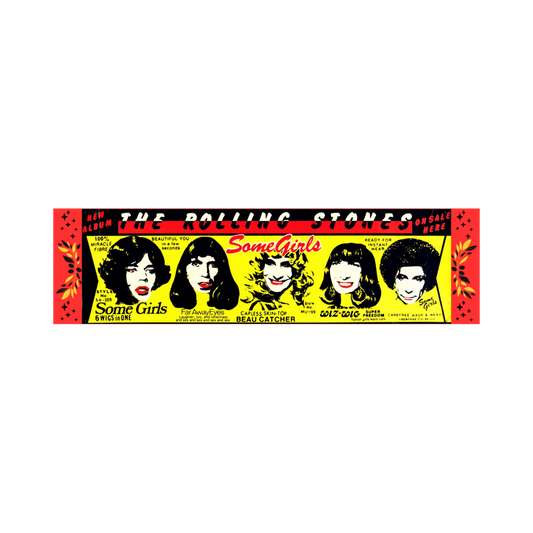 Rolling Stones Some Girls Bumper Sticker