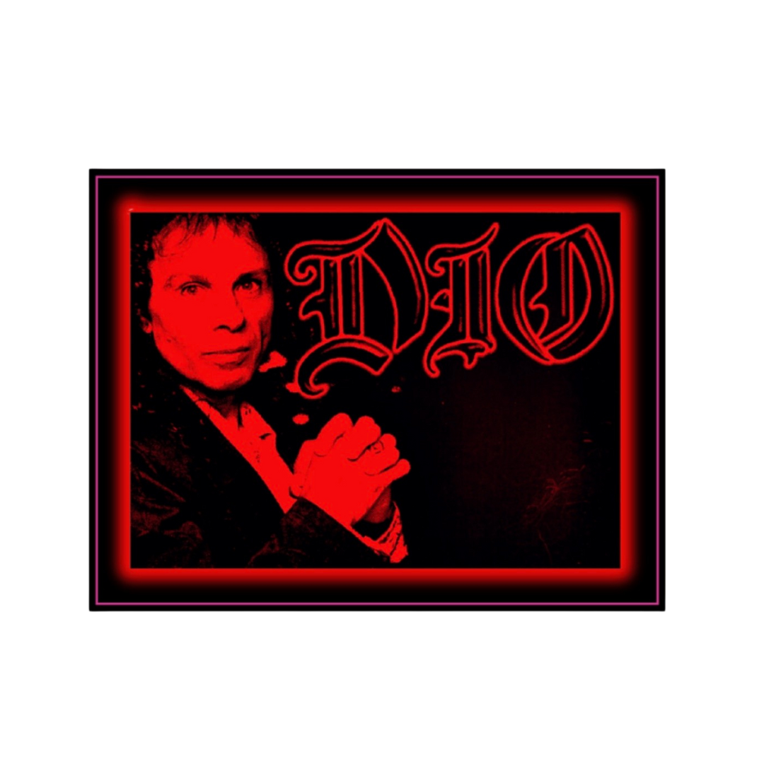 Ronnie James Dio Sticker