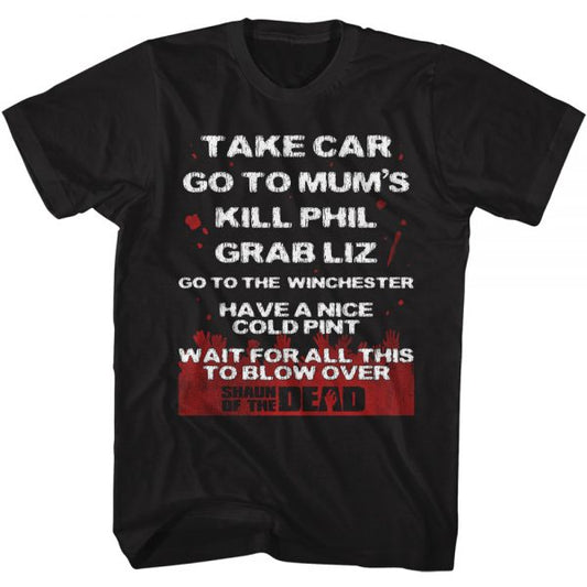 Shaun of the Dead Take Car T-Shirt