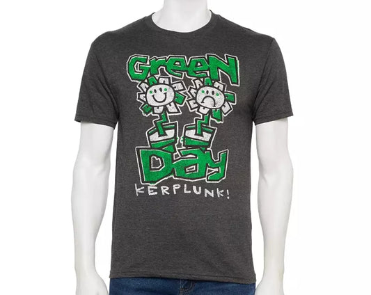 Gray Green Day Kerplunk Shirt