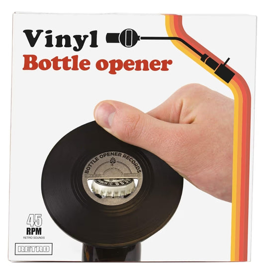 Vinyl Bottle Opener