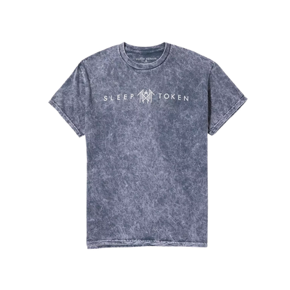 Gray t-shirt with 'Sleep Token' logo on a white background