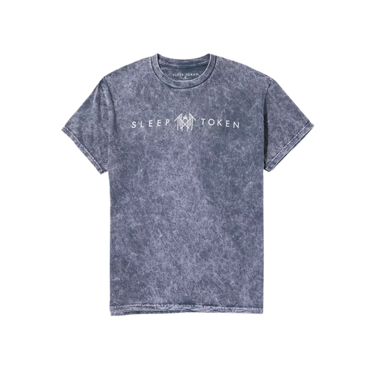Gray t-shirt with 'Sleep Token' logo on a white background