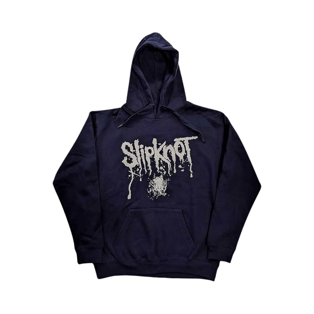 Slipknot Navy Blue Splatter Hoodie