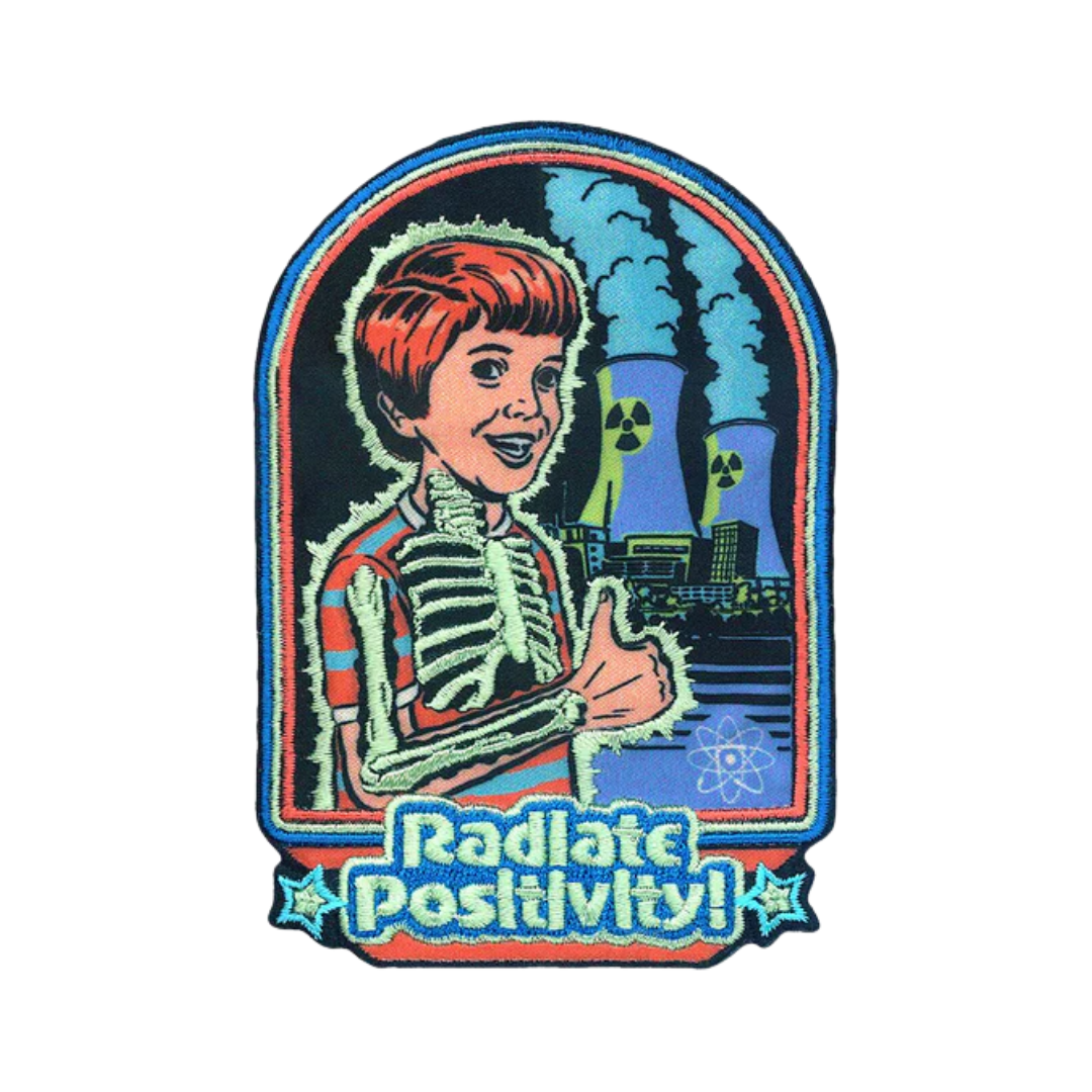 Steven Rhodes Radiate Positivity 3"x4.3" Patch