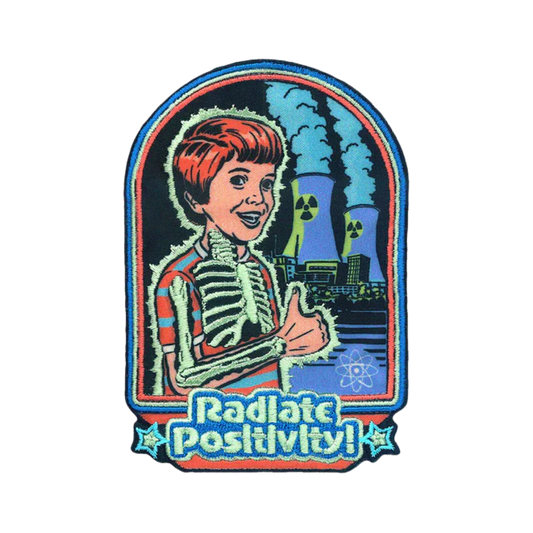 Steven Rhodes Radiate Positivity 3"x4.3" Patch