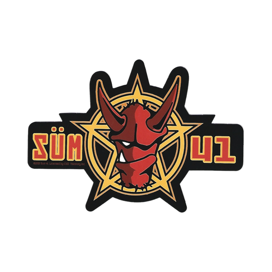 Sum 41 Pentagram Sticker