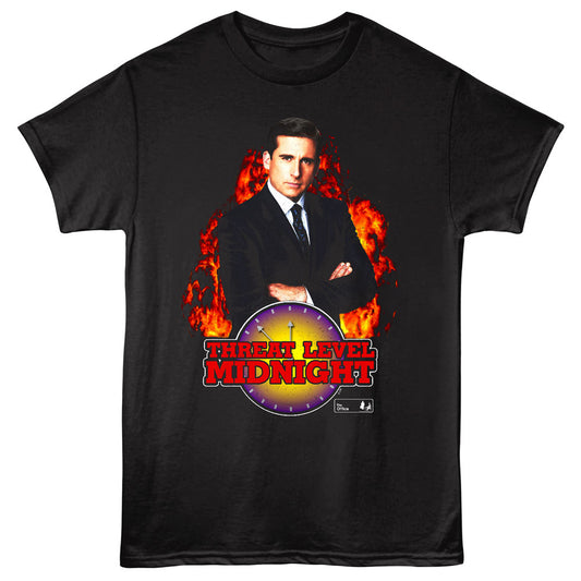 The Office Threat Level Midnight Explosion T-Shirt