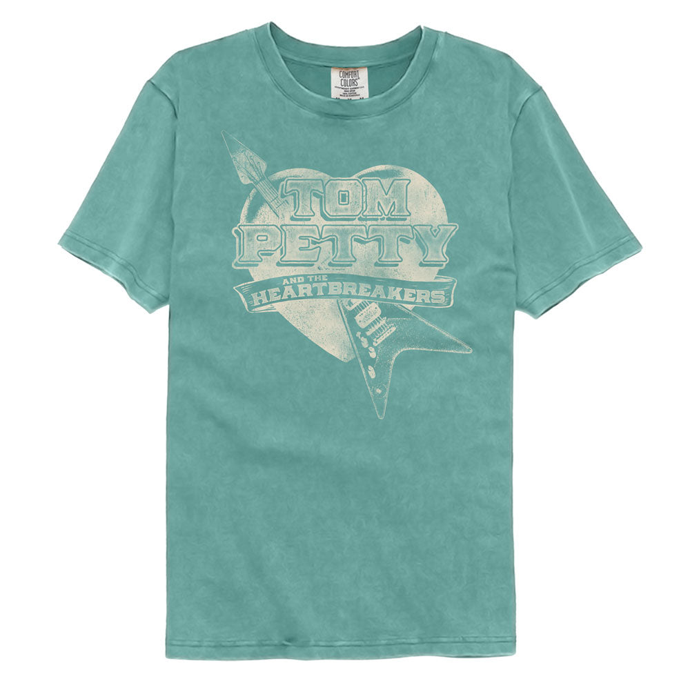 Tom Petty Guitar Heart T-Shirt t-shirt