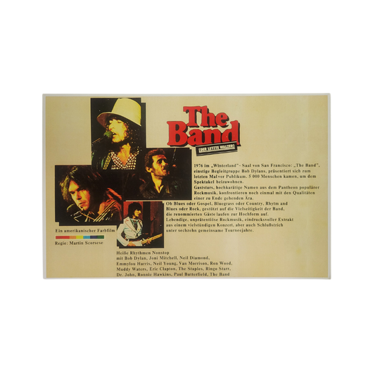 The Band Der Letzte Walzer Hoizontal Poster