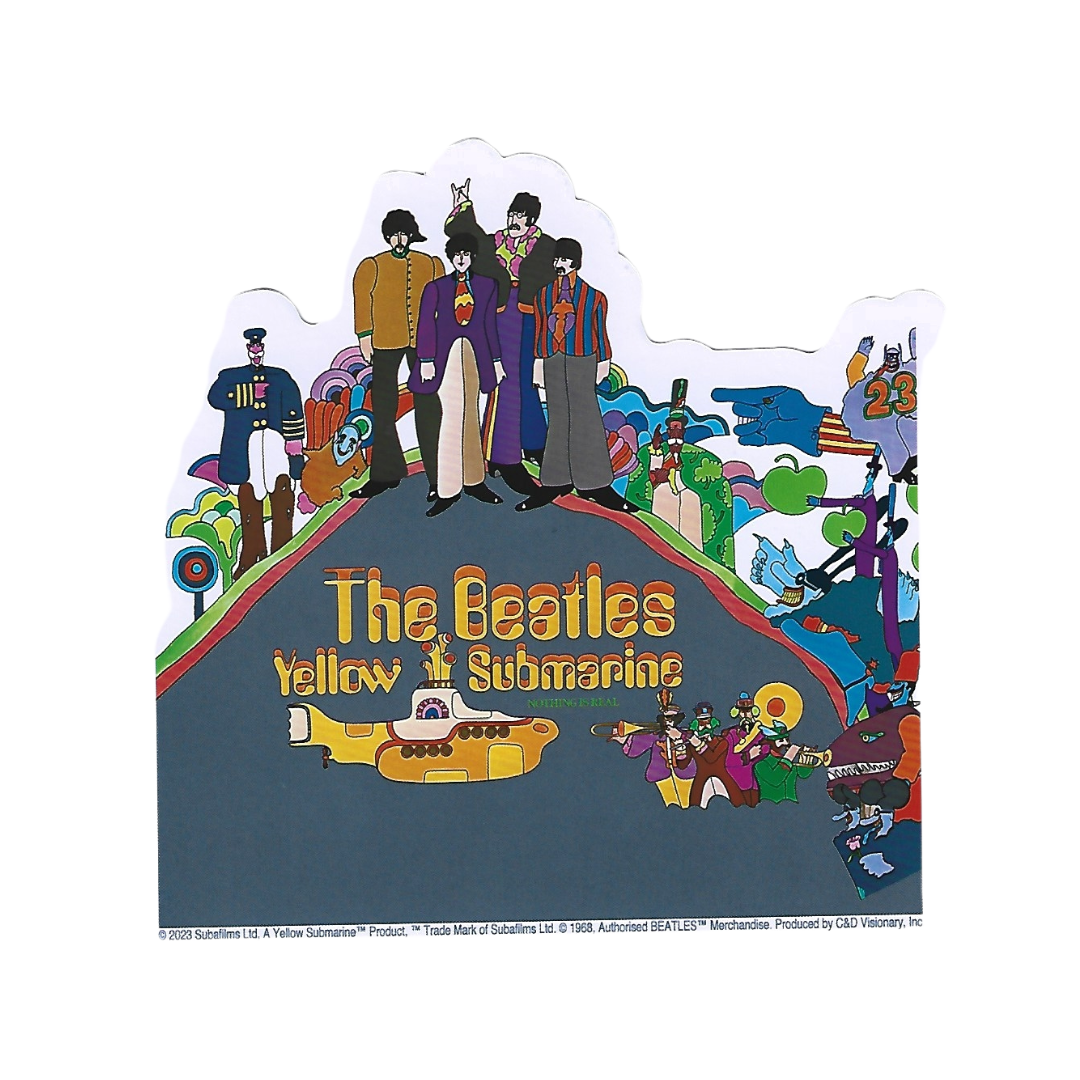 The Beatles - Yellow Submarine Sticker