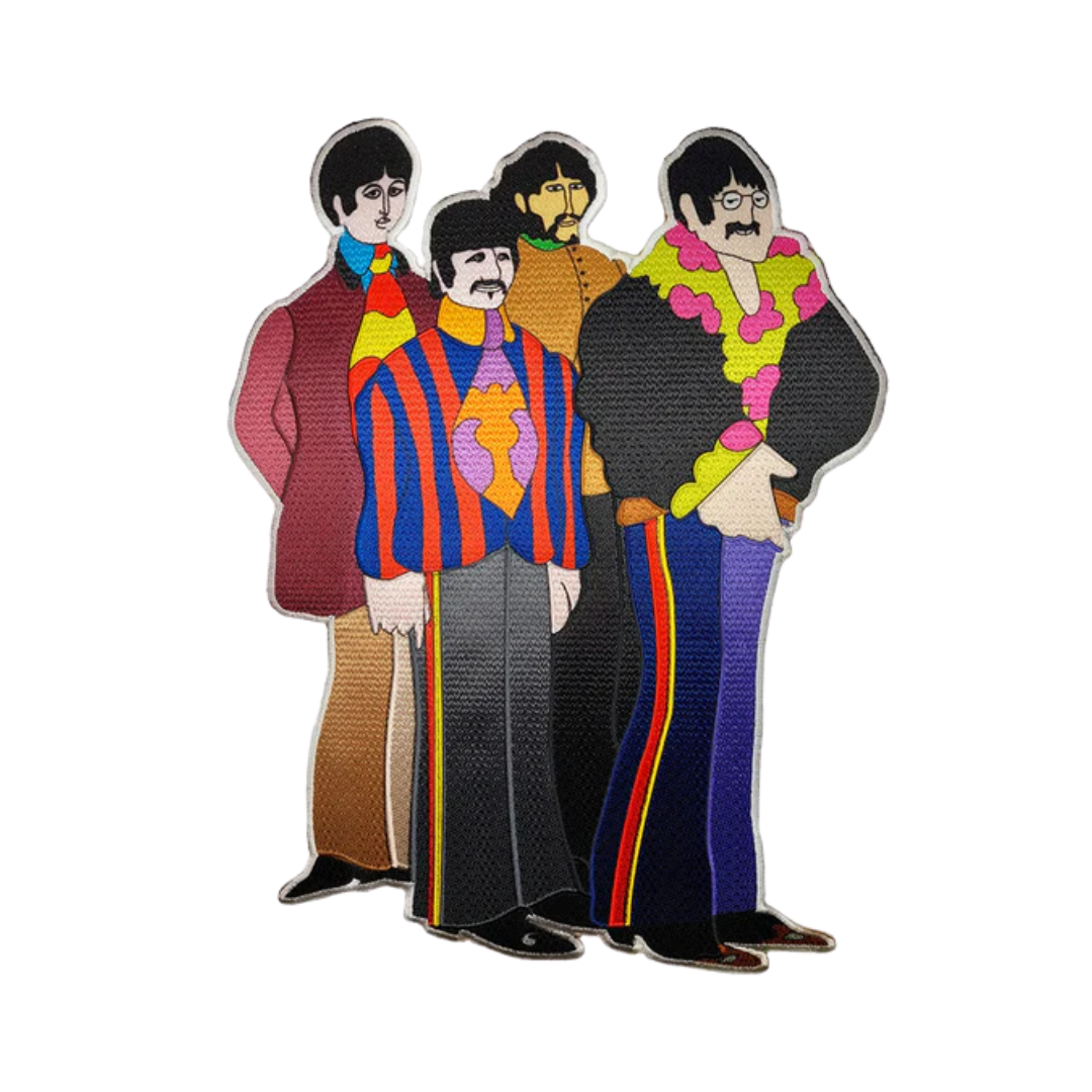 The Beatles Yellow Submarine Band Oversized Patch
