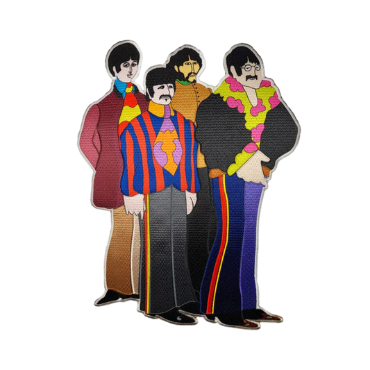 The Beatles Yellow Submarine Band Oversized Patch