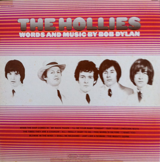 The Hollies - Words And Music By Bob Dylan LP