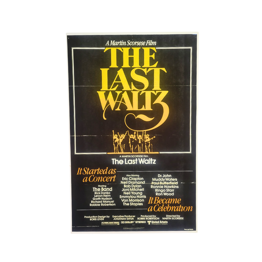 The Last Waltz Film Poster