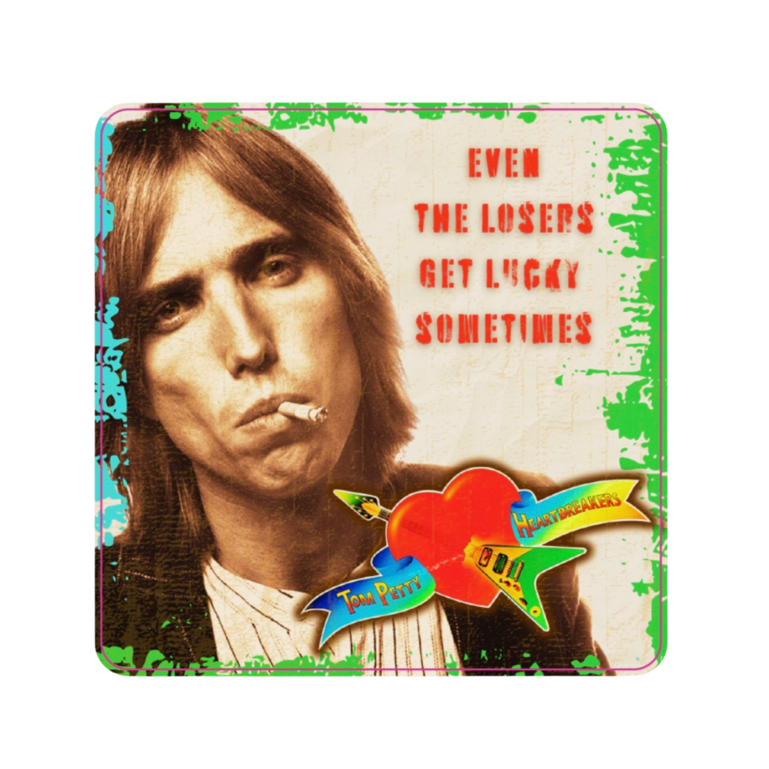 Tom Petty Even the Losers Sticker