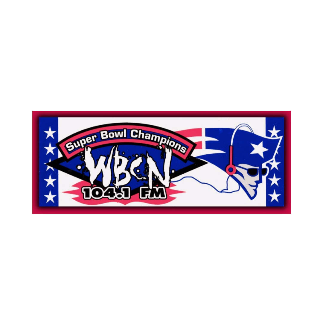 Wbcn WBCN Pats Sticker Large – NH Vintage Vinyl