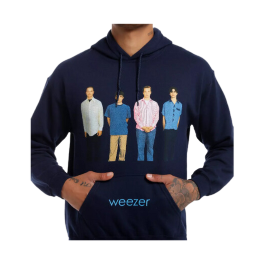 Weezer Blue Album Hoodie