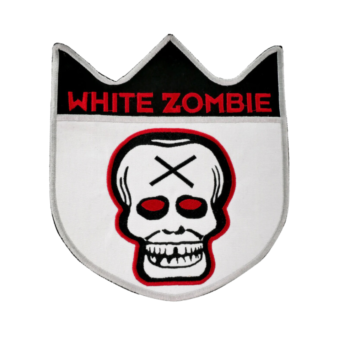 White Zombie X Skull Back Patch