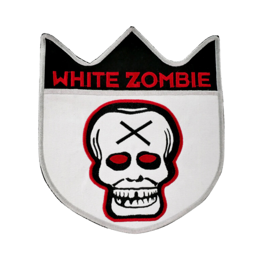 White Zombie X Skull Back Patch