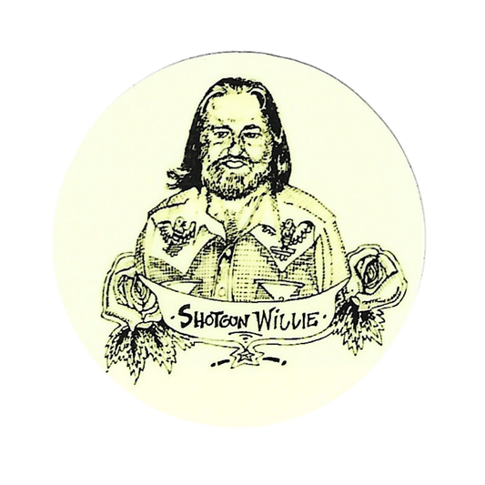 Willie Nelson - Shotgun Willie Sticker