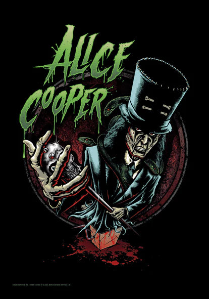 Alice Cooper Textile Poster
