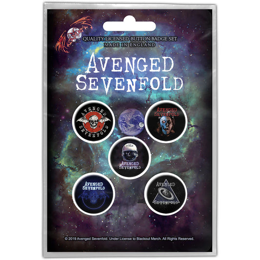 Avenged Sevenfold (5) Button Pack