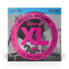 D'Addario XL Nickel Wound Electric Strings 9.5-44
