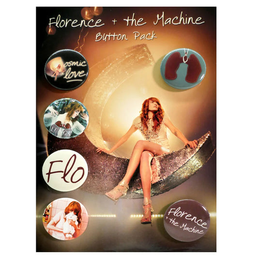 Florence + The Machine (6) Button Pack
