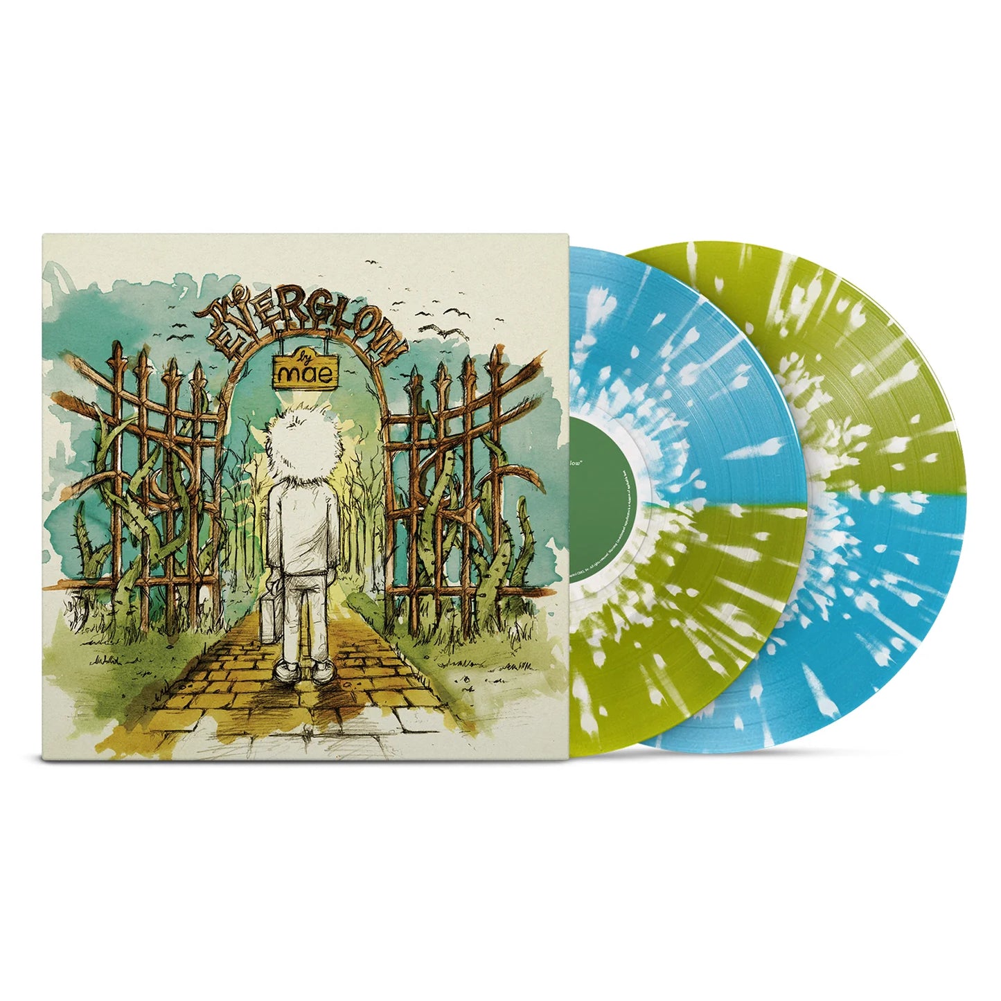Mae - The Everglow (2LP, Ltd, Blue + Green Splatter)(Mint(M))