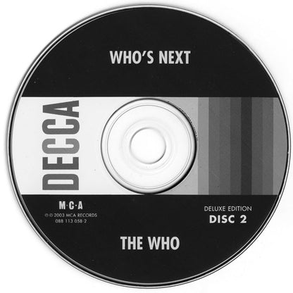 The Who : Who's Next (2xCD, Album, Dlx, RE, RM)