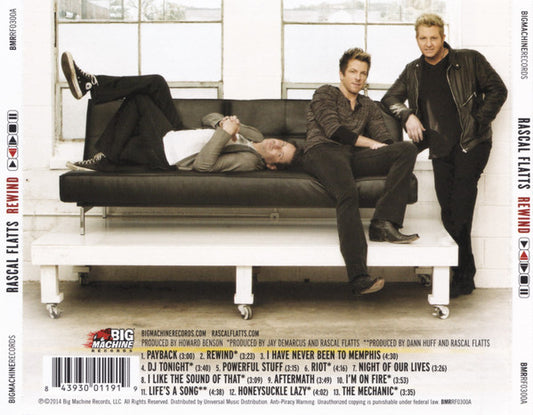 Rascal Flatts : Rewind (CD, Album)