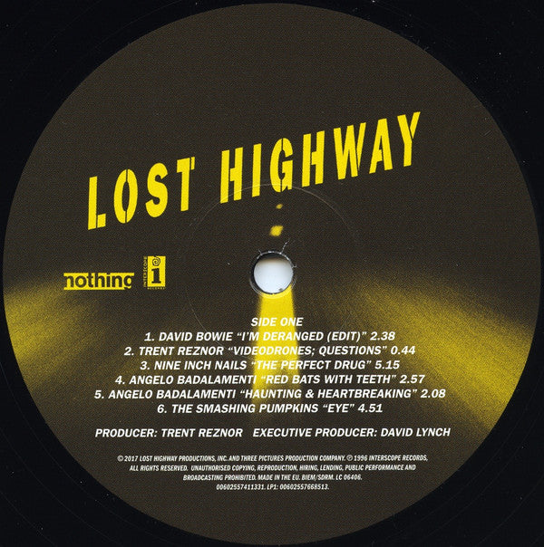 Various : Lost Highway (2xLP, Comp, RE)