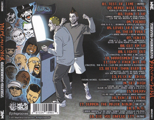 Twiztid Presents Various : Year Of The Sword (2xCD, Comp, Ltd)