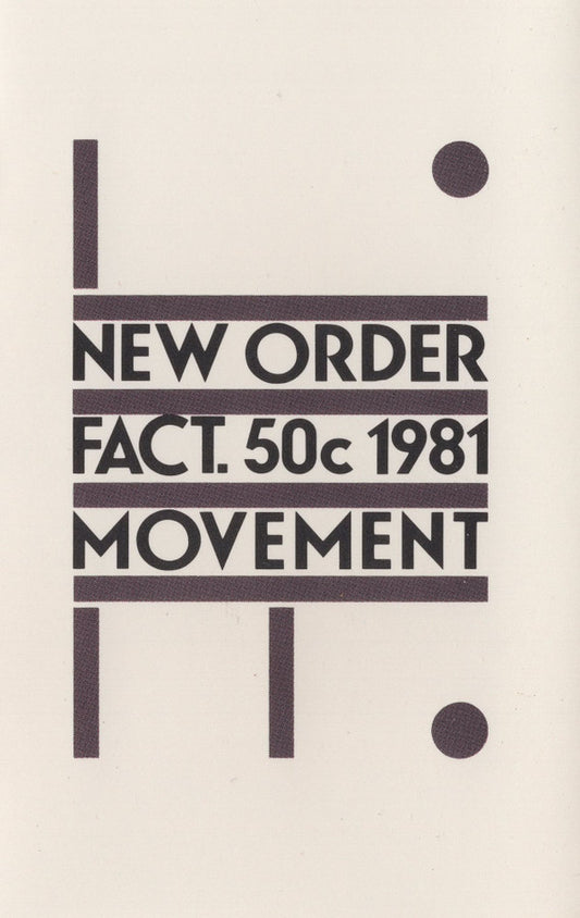 New Order : Movement (Cass, Album, RE, Whi)