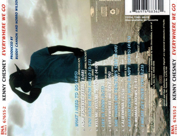 Kenny Chesney : Everywhere We Go (HDCD, Album, RE)