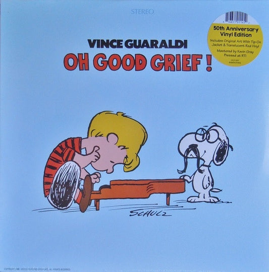 Vince Guaraldi : Oh, Good Grief! (LP, Album, RE, Red)