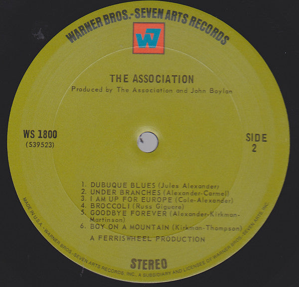 The Association (2) : The Association (LP, Album, Gat)