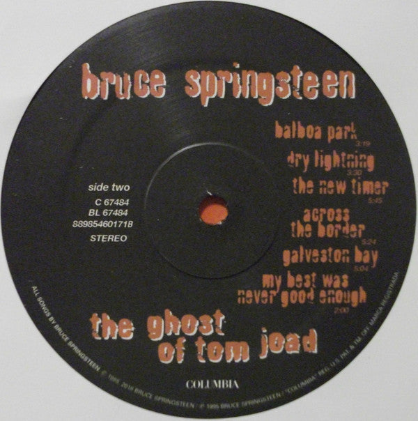 Bruce Springsteen : The Ghost Of Tom Joad (LP, Album, RE)