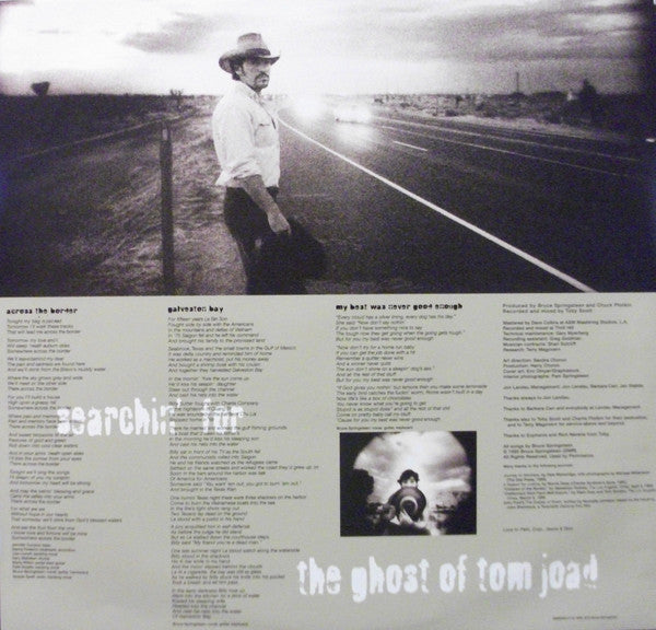 Bruce Springsteen : The Ghost Of Tom Joad (LP, Album, RE)