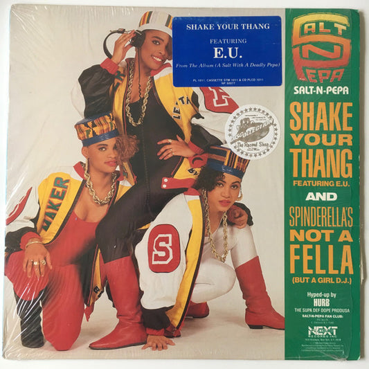 Salt-N-Pepa* : Shake Your Thang / Spinderella's Not A Fella (But A Girl DJ) (12")