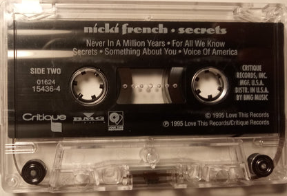 Nicki French : Secrets (Cass, Album)