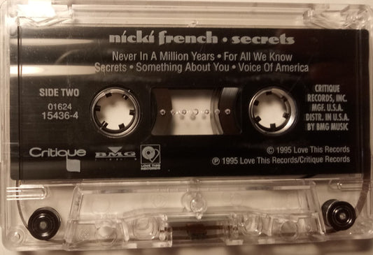 Nicki French : Secrets (Cass, Album)